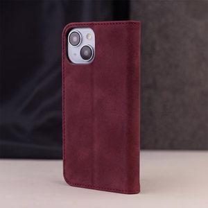 Чехол Smart Suede для Honor 600 lite, бордовый
