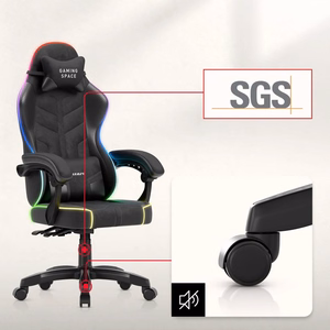Huzaro Force 2.7 RGB Black Gaming Chair