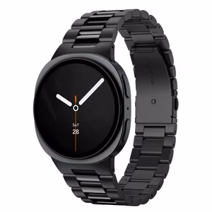 Spigen Modern Fit Band 316L apyrankė, skirta „Samsung Galaxy Watch 40/44/46 mm“ – juoda