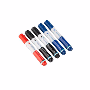 Topwrite permanent marker set, 5 pieces, Black / Blue / Red