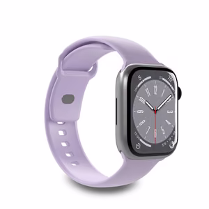 Силиконовый ремешок Puro Icon для Apple Watch 42 / 44 / 45 / 49 мм - лавандовый (2 шт.)