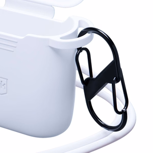 3mk Silikoninis AirPods dėklas AirPods 2 - baltas