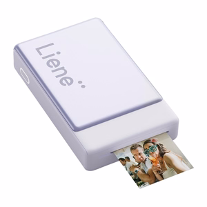 LIENE Pearl N200 Pro 2x3" nešiojamas nuotraukų spausdintuvas (violetinis)
