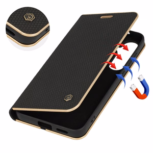 Wonder Frame anglies dėklas telefonui Samsung Galaxy M15 5G juodas