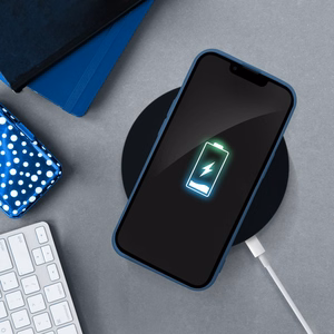Чехол для Motorola G57 / G57 Power Silicone (цвет: синий)