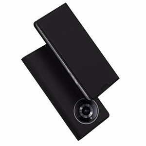Dux Ducis Skin Pro dėklas Realme 11 Flip kortelių dėklas su stovu - juodas