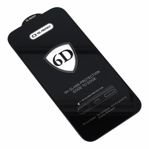 "Tel Protect Full Glue 6D" grūdintas stiklas, skirtas XIAOMI 17/17 PRO BLACK