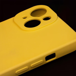Silikoninis dėklas, skirtas "Xiaomi Redmi 13c 5G yellow
