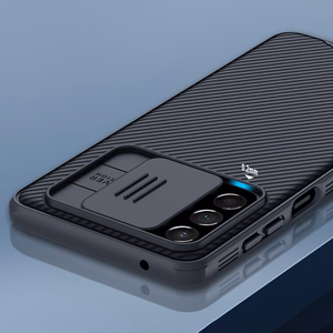 Nillkin CamShield Pro Case бронированный чехол с защитой камеры для Samsung Galaxy A73 чёрный