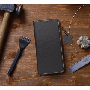 SMART PRO Knygos odinis dėklas telefonui XIAOMI Redmi Note 13 5G juodas
