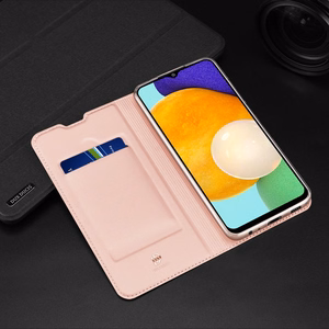 Dux Ducis Skin Pro чехол-книжка для Samsung Galaxy A03s розовый