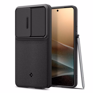 Spigen Optik Armor чехол для Samsung Galaxy S26 Ultra чёрный