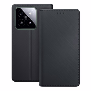 3mk Wallet Case for Xiaomi 14 Pro - Black