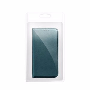 Dėklas Smart Magnetic Xiaomi Redmi Note 13 5G tamsiai žalias