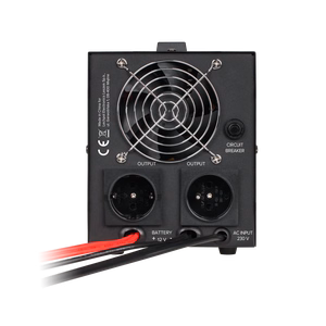Rebel POWER-500 emergency power supply, pure sine wave inverter with charging, 12 V / 230 V, 500 VA / 300 W