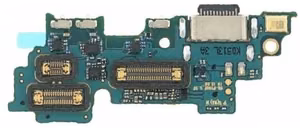 Шлейф Samsung F700 Galaxy Z Flip для разъёма зарядки и микрофона Оригинал (б/у Grade A)