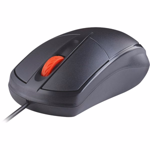 KOMPIUTERIO PELĖ DEFENDER ICON MB-057 OPTINIS 1000dpi JUODA SILENT CLICK