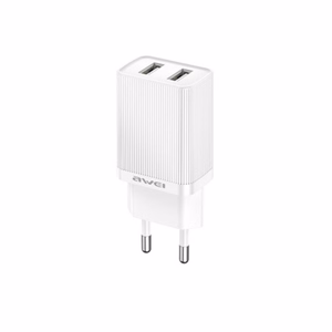 Įkroviklis Awei C15-EU 10W 2xUSB-A baltas