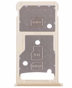 SIM kortelės laikiklis Huawei Honor 5C/Honor 7 Lite auksinis originalus (service pack)
