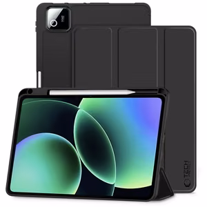 Tech-Protect SmartCase Pen Dėklas for Xiaomi Pad 7 / 7 Pro / 8 / 8 Pro 11.2 - juodas