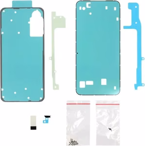 Originalių lipdukų rinkinys LCD ekranui ir galiniam dangteliui Samsung A566 A56 5G (service pack)