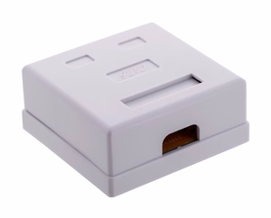 Alantec GN011 tinklo jungiamoji dėžutė Cat6 Balta