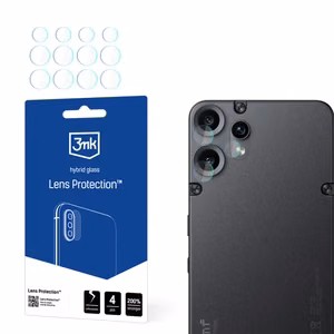 3mk Objektyvo apsauginis stiklas Hibridinis stiklas skirtas CMF Phone 2 Pro kamerai Nothing
