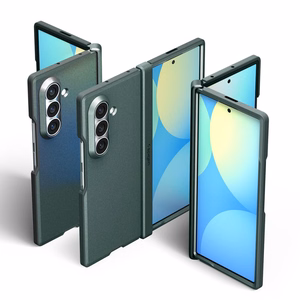 Spigen Tough Armor Pro MagFit MagSafe dėklas, skirtas „Samsung Galaxy Z Fold 8 Ultra“ – tamsiai žalias