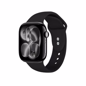 Crong Liquid Apple Watch band, 44/45/46/49 mm, black