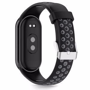 Tech-Protect IconBand Air Strap for Xiaomi Smart Band 8 / 9 / 10 / NFC - Black and Gray