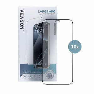 6D Pro Veason apsauginis stiklas (rinkinys 10in1) - Xiaomi Redmi 14C juodas