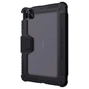 Nillkin Bumper Leather Pro dėklas planšetiniam kompiuteriui Huawei MatePad Pro 10.8 2021 juodas