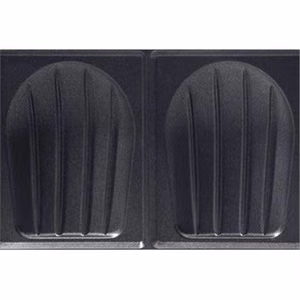 Tefal Snack Collection XA800112 – 2 nepridegančių sumuštinių plokščių rinkinys, juodas