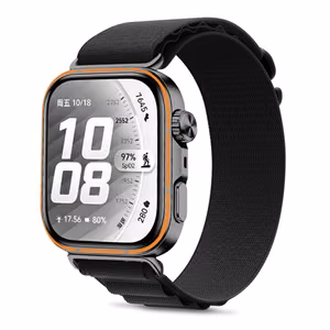 Tech-Protect Nylon Pro dirželis, skirtas „Huawei Watch Fit 3 / 4 / 4 Pro / 5 / 5 Pro“ – juodas