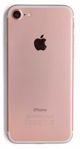 Baterijos dangtelis iPhone 7 Rose Gold pilnas su flex originalus (naudotas Grade B)