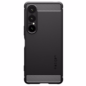 Чехол Spigen Rugged Armor для Sony Xperia 1 VII - матовый чёрный