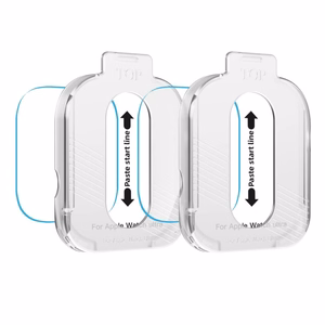 Tech-Protect Easy Set+ grūdintas stiklas 2 rinkinys Apple Watch Ultra 1/2 49mm - skaidrus