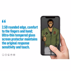 Tempered glass 5D Mr. Monkey Glass (Strong Lite) Samsung S948 S26 Ultra black