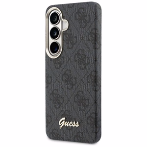 Guess 4G Script MagSafe Case for Samsung Galaxy S26 - Black