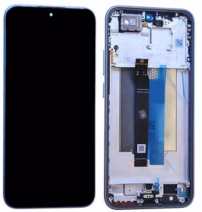 Xiaomi Redmi Note 15 Pro 5G LCD ekranas su lietimui jautriu ekranu ir rėmu Glečerio mėlyna originalus (aptarnavimo pakuotė)