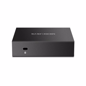 Mercusys MS105GS - stalinis komutatorius, 5 Gigabit prievadai, juodas