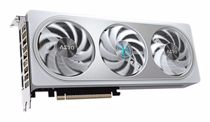 GIGABYTE GeForce RTX 5060 Ti AERO OC 16G Vaizdo plokštė - 16GB GDDR7, 128bit, PCI-E 5.0, 2647MHz Core Clock, 3 x DisplayPort, 1 x HDMI, GV-N506TAERO OC-16GD
