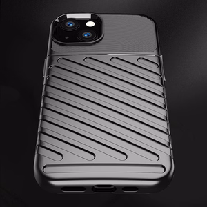 Thunder Case гибкий прочный защищённый TPU чехол для iPhone 13 mini синий