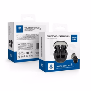 Wireless earphones Blue Star BK99 TWS black