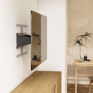 Kruger&Matz Ultra Slim universalus 37–75 colių sieninis laikiklis su vertikaliu ir horizontaliu reguliavimu