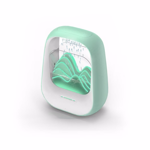 Wireless Sleep and Relaxation Speaker Reach Relaxing Rain green