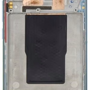 LCD ekranas Xiaomi 12T/12T Pro su jutikliniu ekranu su rėmeliu mėlynas originalus (naudotas Grade C)