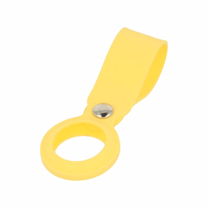 Silicone loop for Airtag yellow