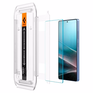 Закалённое стекло Spigen Glas.tR EZ FIT 2 шт. для Samsung Galaxy S25 Ultra - прозрачное