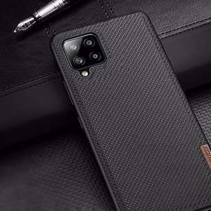 Dux Ducis Fino чехол покрытый нейлоновым материалом для Samsung Galaxy A42 5G зелёный
